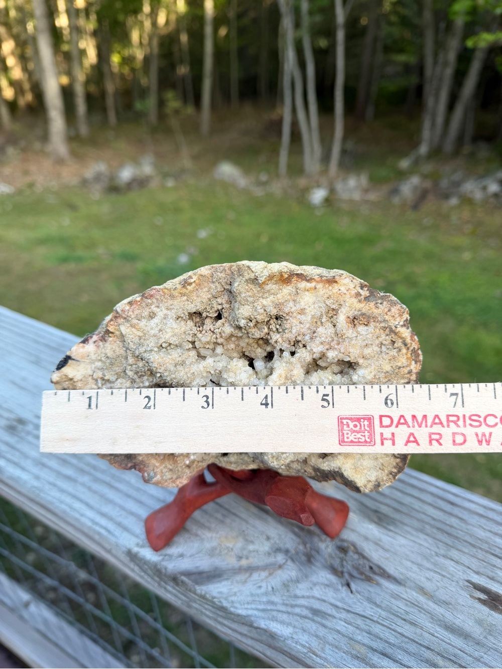 Large Druzy Crystal Geode - Picture 3 of 10